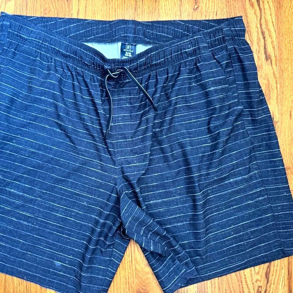 George Men's Navy Blue Board Shorts Swimming Trunk Sz 40-42